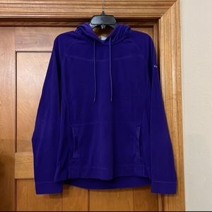 Columbia Glacial III Fleece Hoodie Size XL Purple